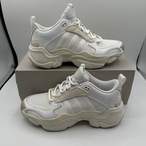 Adidas Magmur Runner Naked Shoes Womens 8 White/Cream Sneakers adiPRENE+ G54683